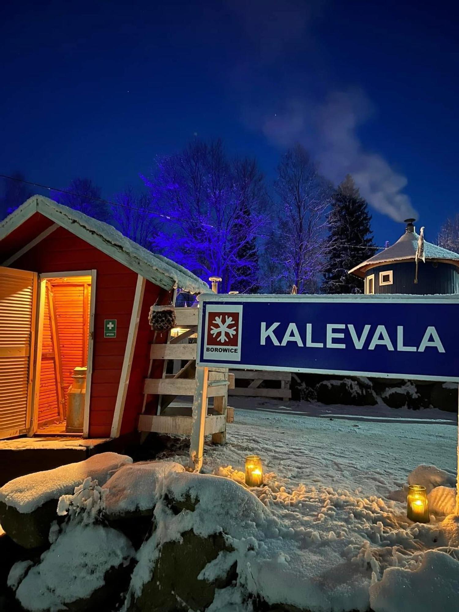 波洛维切 Finska Wioska Kalevala酒店 外观 照片